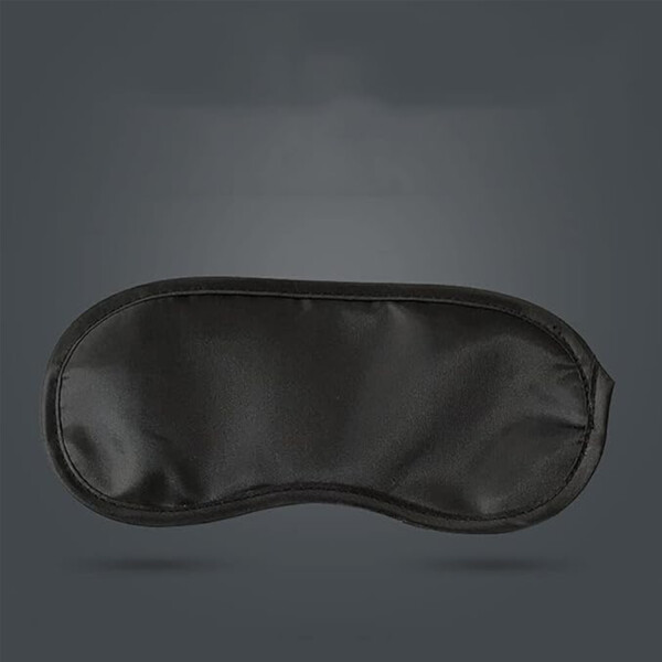 Set De Viaje Almohada Inflable + Cubre Ojos Calidad Variante Color Negro