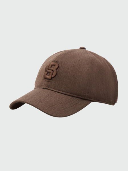 BOSS - Gorra Zed-B-Icon-HE Marrón Cuero