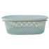 OUTLET Canasto Organizador c/tapa 36,5x27x14,5cm Outlet Canasto Organizador C/tapa 36,5x27x14,5cm