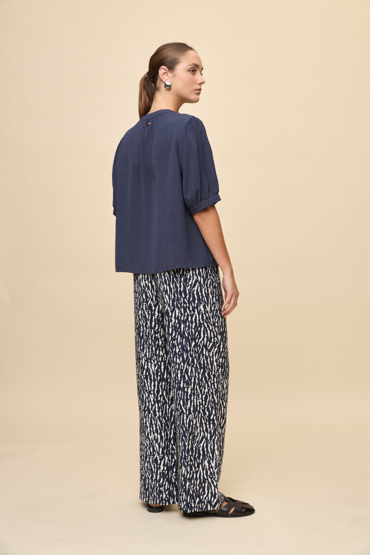 BLUSA BORGO Azul Marino