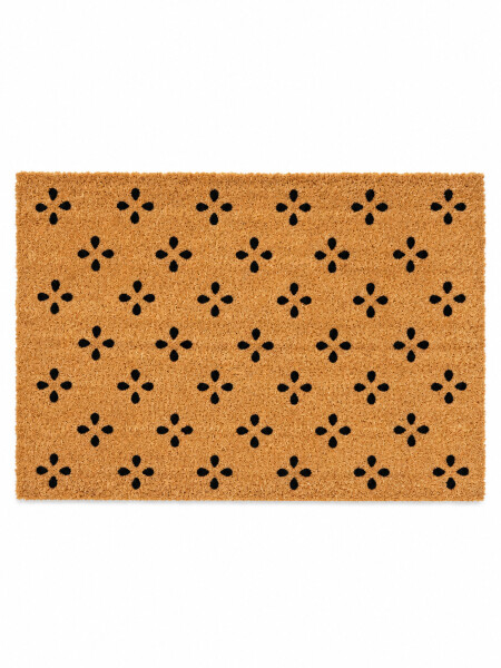 FELPUDO DE COCO ESTRELLA BEIGE