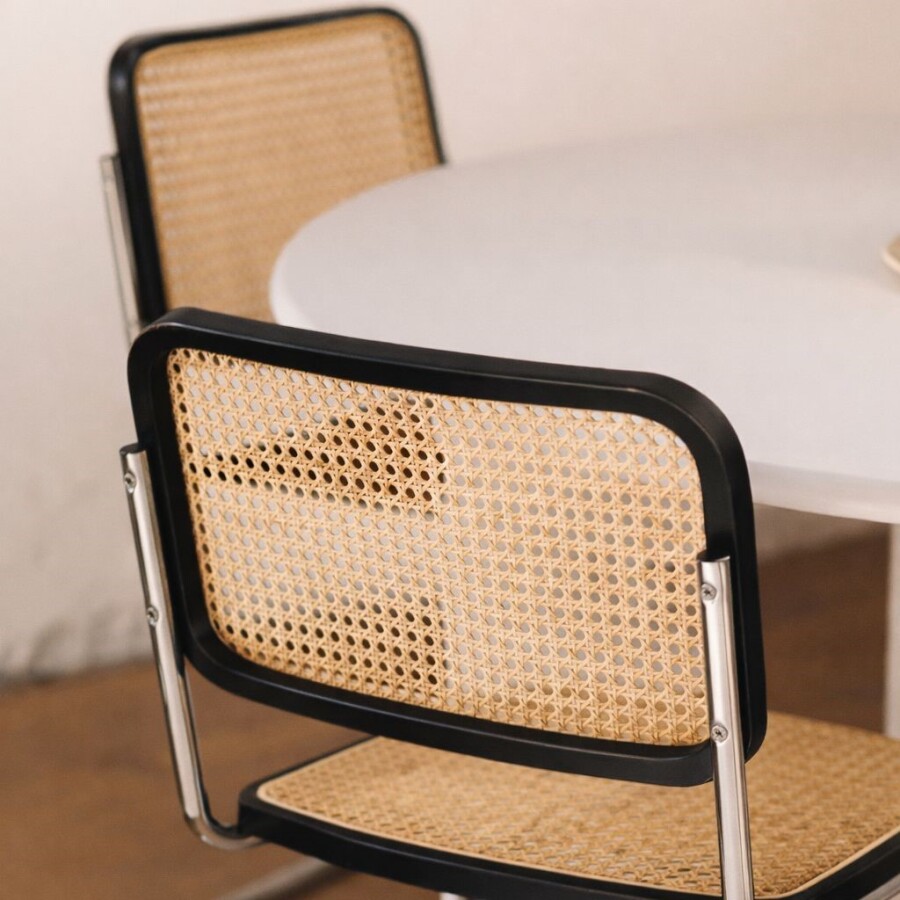 Silla Bauhaus Black