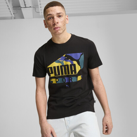 Graphics Sports Tee 68320701 Negro