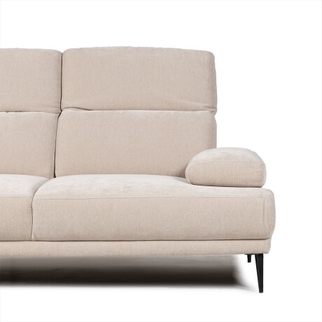 Rinconera Allegra- Tela Microfibra - Chaise Izquierdo 6686-4 Beige