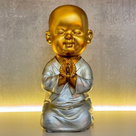 Buda Monje Budista Decorativo Resina 30cm Buda Monje Budista Decorativo Resina 30cm