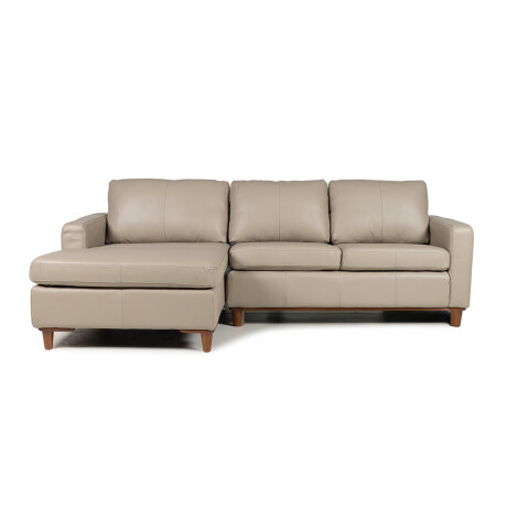 Rinconera Sevilha - Cuero Natural - Chaise Izquierdo 1011 (Granizo)