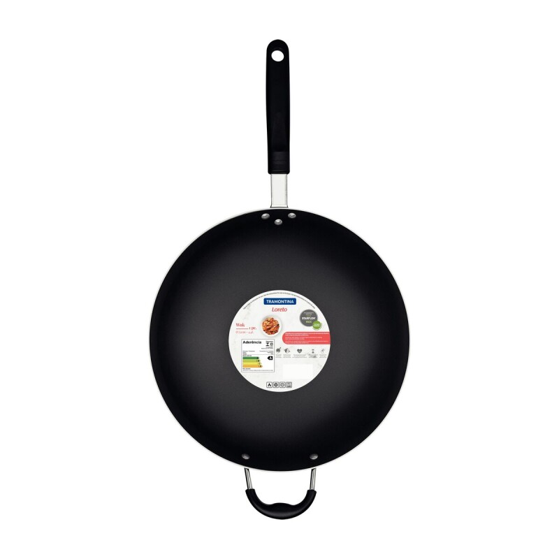 WOK 32 CM CON MANGO - 20252/032 WOK 32 CM CON MANGO - 20252/032