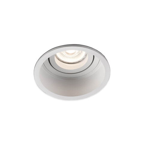 Downlight redondo blanco orientable s/zoc Ø89mm FA2086