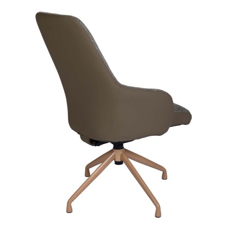 SILLA DE OFICINA GERENCIAL TELA-Y-METAL VERDE MINERVA