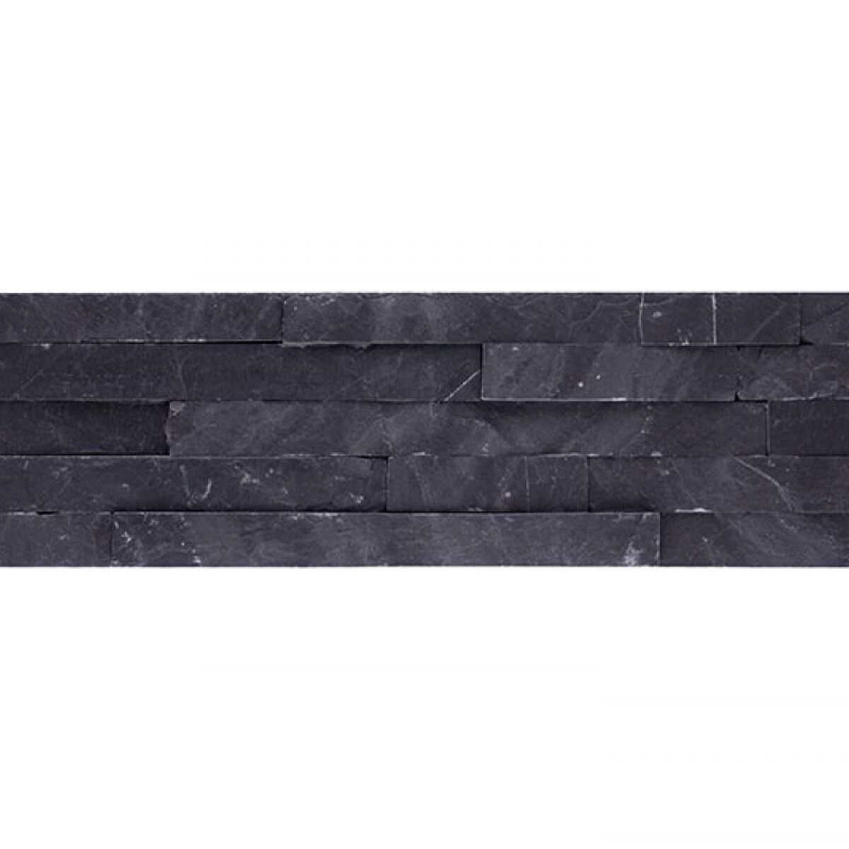 REVESTIMIENTO 15 X 60 PIEDRA NATURAL - NEGRA 