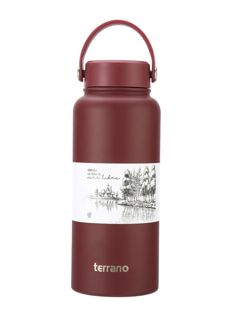 Botella Térmica 940mL. Bordo