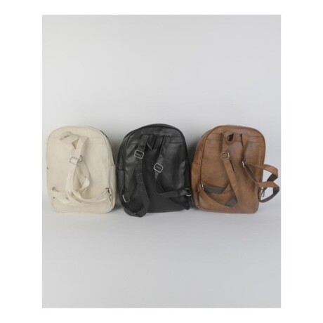 Mochila Canva modelo Brasilia Beige