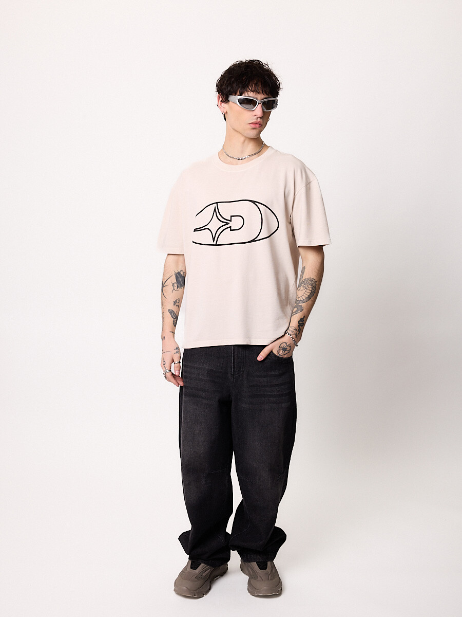 T-SHIRT M/C GUARIAN DIXIE Gris Claro