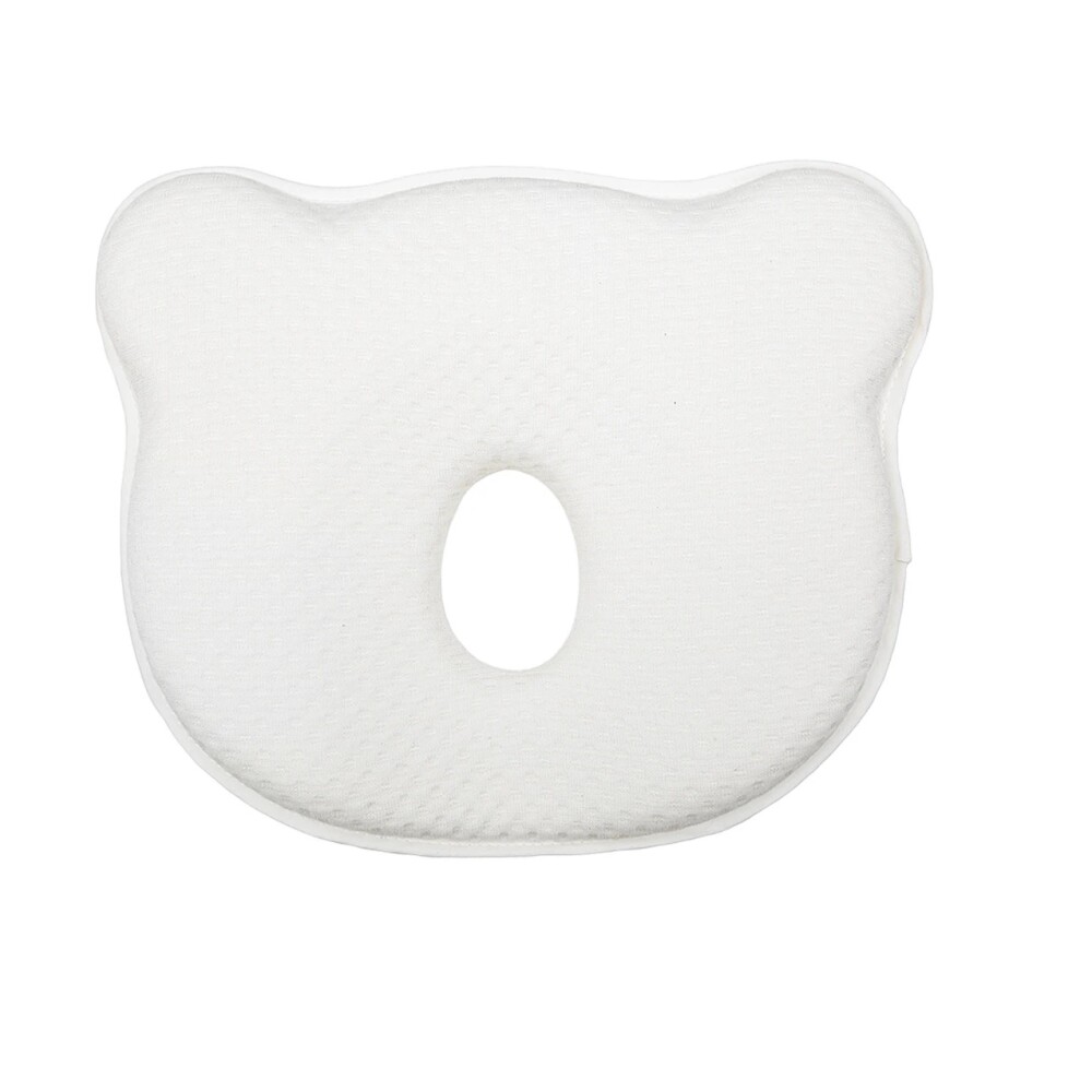Almohada anti cabeza plana BUBA OSO blanco