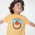 CAMISETA MM MASC LARANJA CLARO