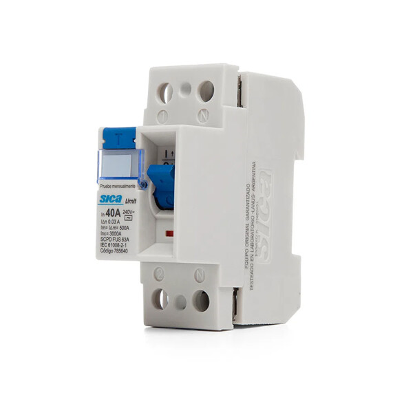 Llave diferencial din 2P 40A 30mA SK2540