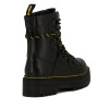 Botas Mujer Darkness Acordonada Negro
