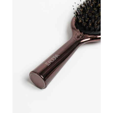 Cepillo Anti Frizz Marron Metalizado