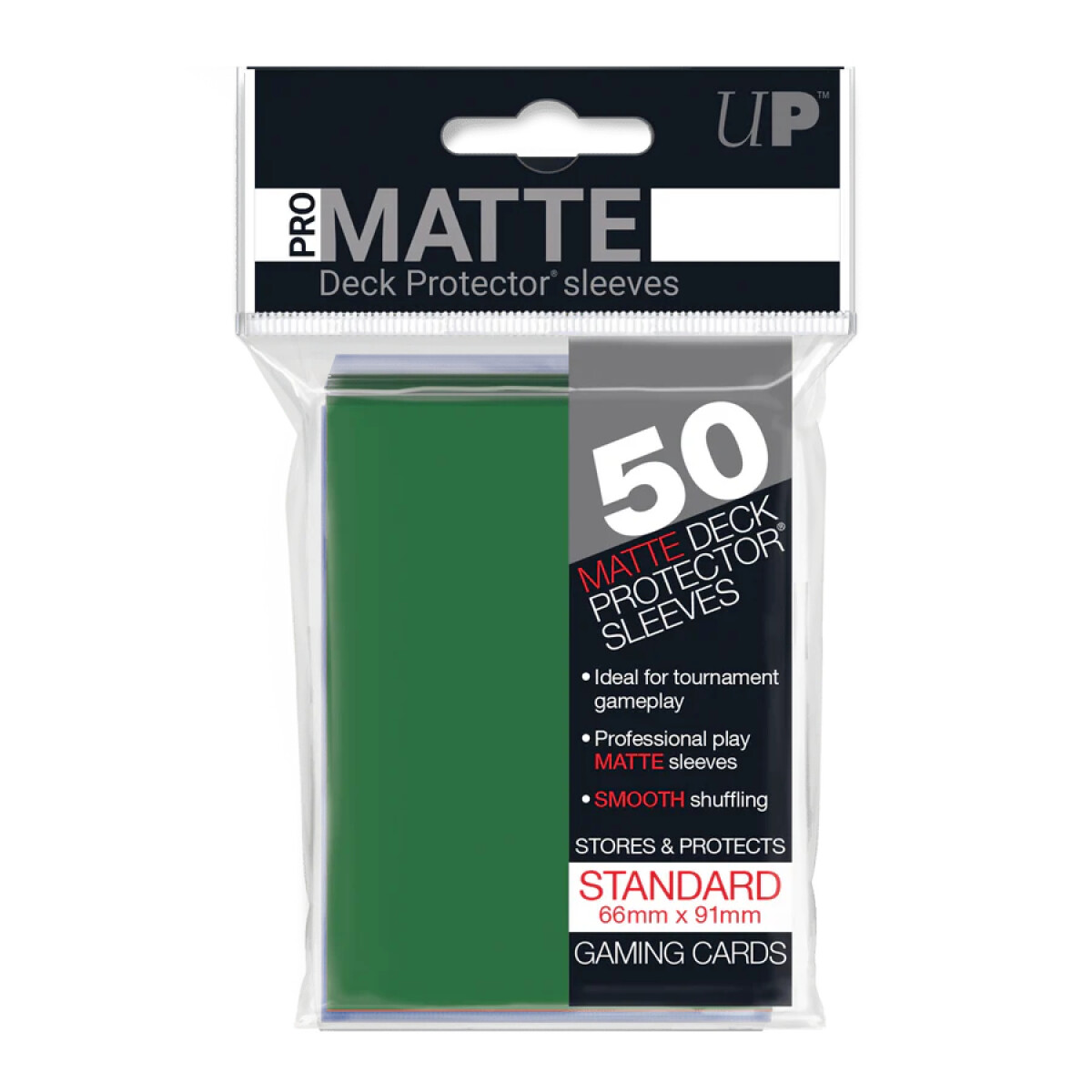 Ultra Pro PRO-Matte 50 Standard Deck Protector sleeves: Green 