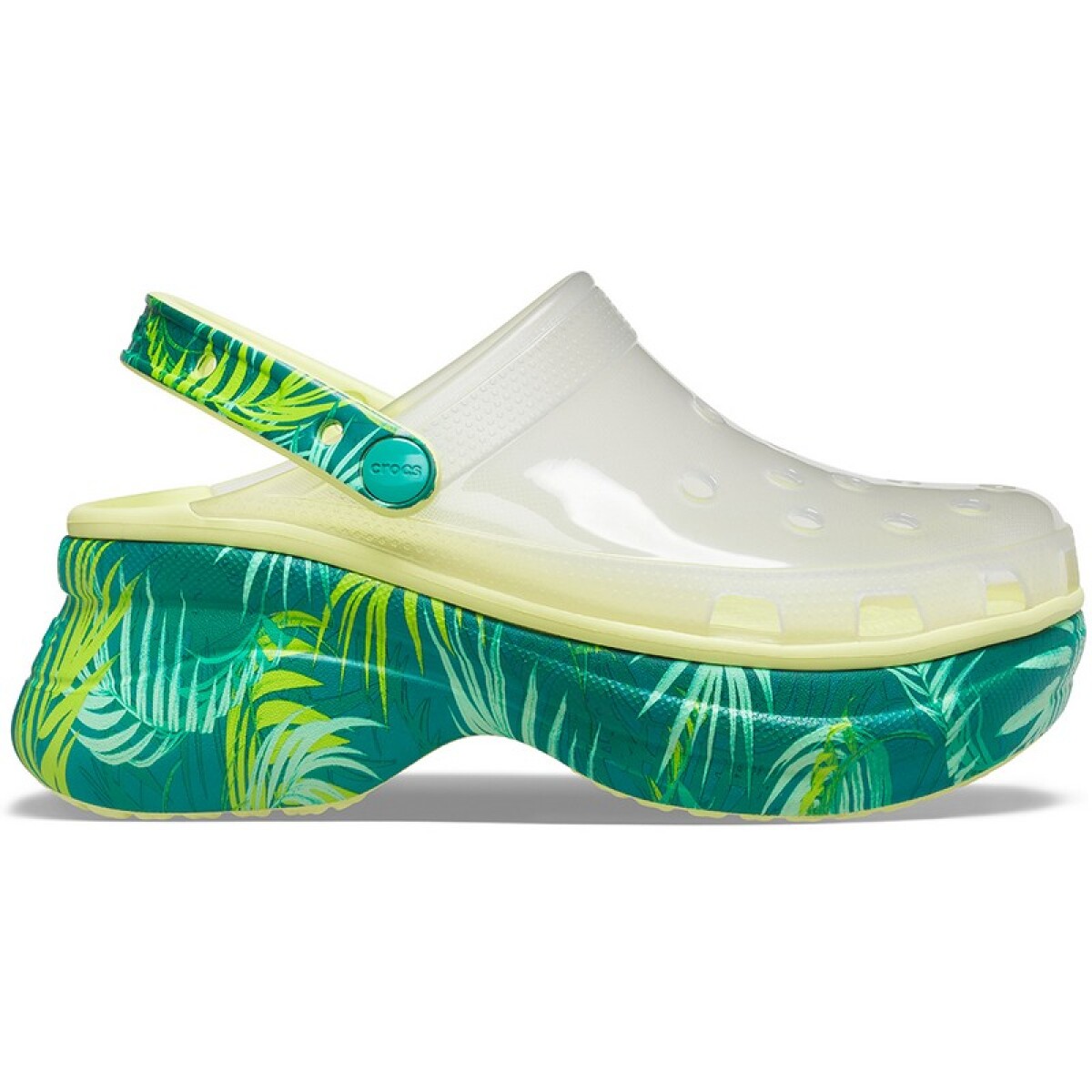 Crocs Bae Platform Translucent Tropical - Multicolor 