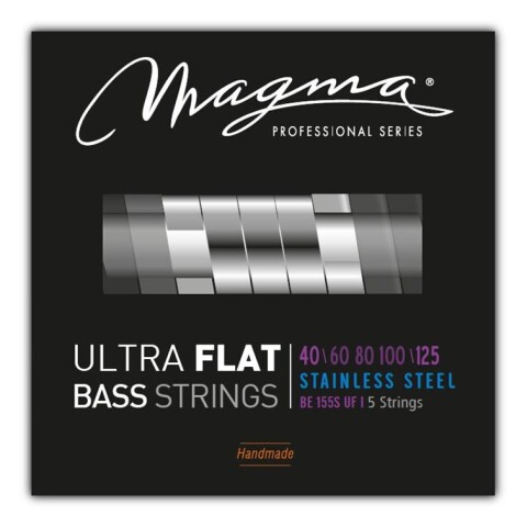 Encordado Magma Para Bajo Ultra Flat 5c 040-125 BE155SUF Unica