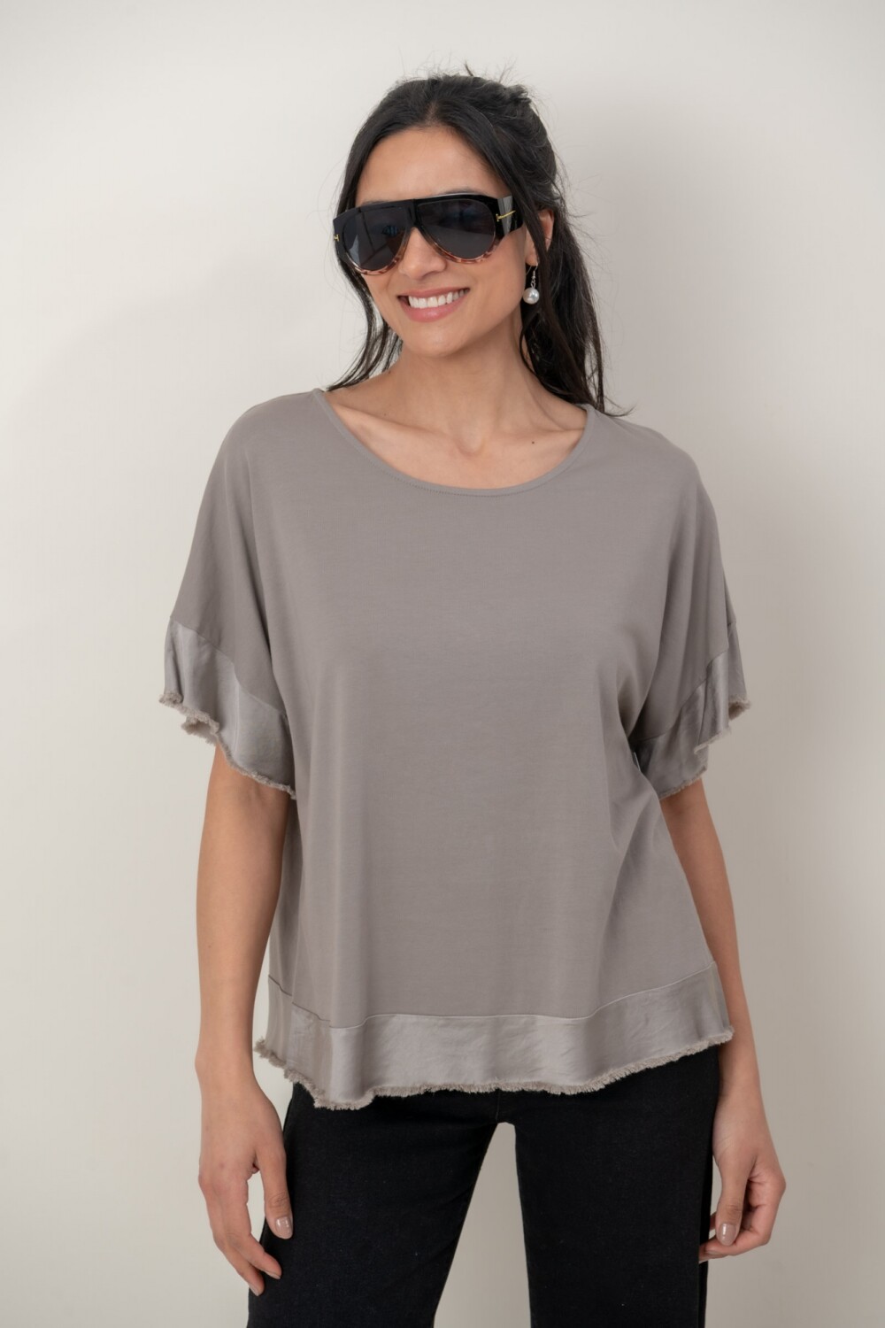 REMERA DIANNE Visón