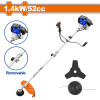 DESMALEZADORA 52CC GASOLINA WADFOW WGM2552 DESMALEZADORA 52CC GASOLINA WADFOW WGM2552