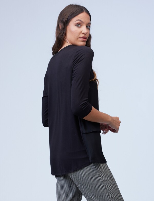 Blusa Layers NEGRO