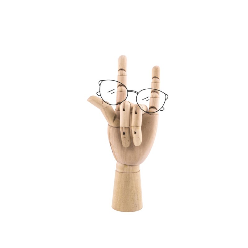 Joyero Mano de madera Articulada para bijoux Le Estudio Joyero Mano De Madera Articulada Para Bijoux Le Estudio