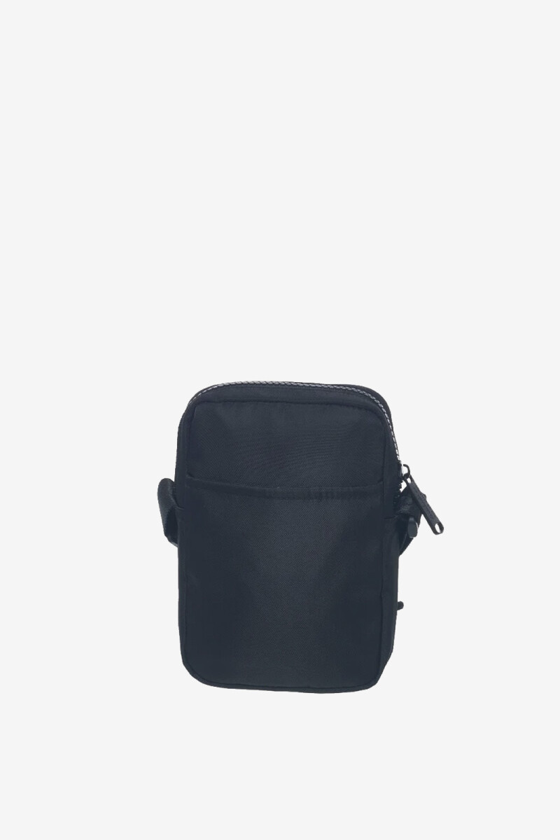 MINI CARTERA FLOR Negro