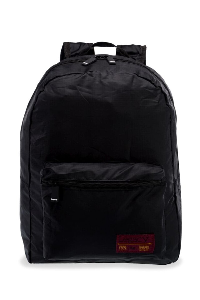 MOCHILA PLEGABLE LISA - Negro 