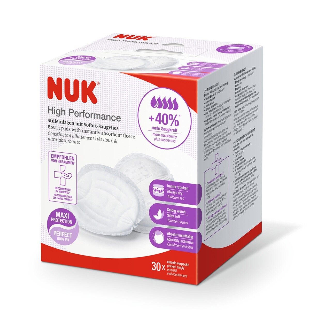Protectores Mamarios Nuk 30 Uds. 