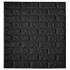 Revestimiento Pared Adhesivo Fácil Colocación Piedra X20 Un Variante Color Negro