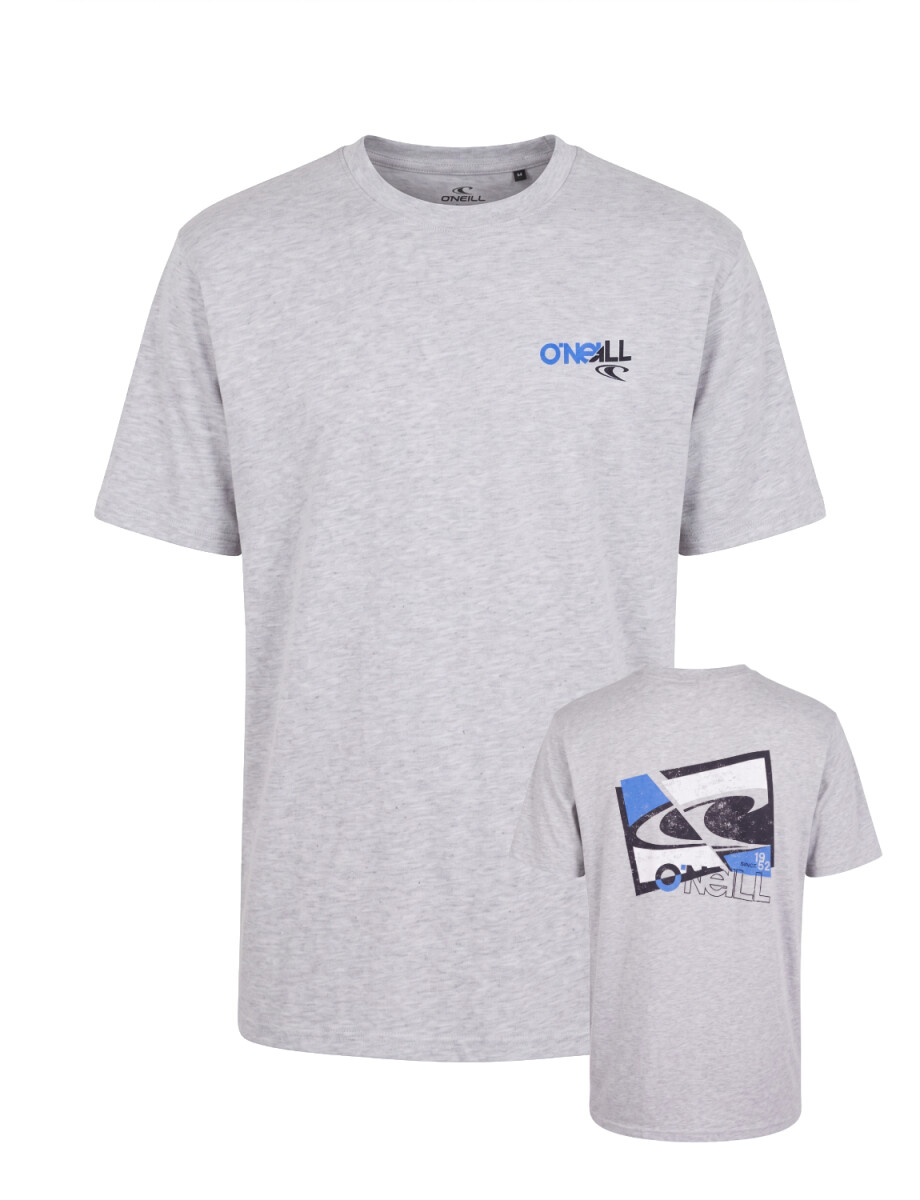 Remera O'Neill Oversized Urban Grunge - Gris 