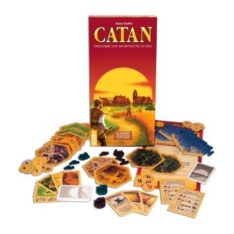 Expansión juego Catan 5-6 jugadores mapa extra grande 001