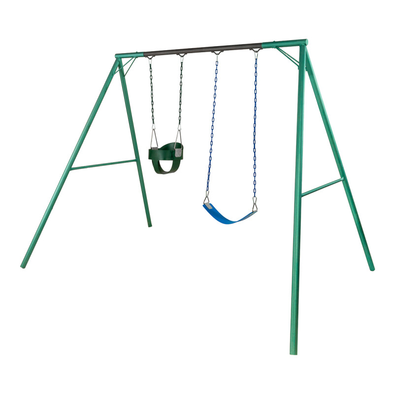 Hamaca de Plaza con hamaca de cincha, y hamaca de bebé altura 2,15 mts Hamaca de Plaza con hamaca de cincha, y hamaca de bebé altura 2,15 mts