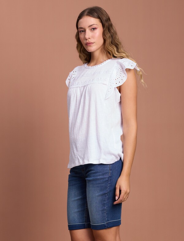 Blusa Det Crochet CRUDO