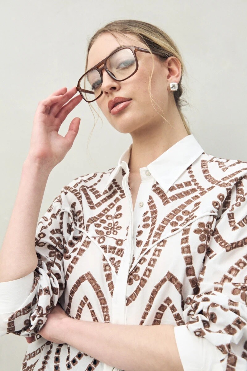 CAMISA D.CASSIN LIVO - BLANCO 