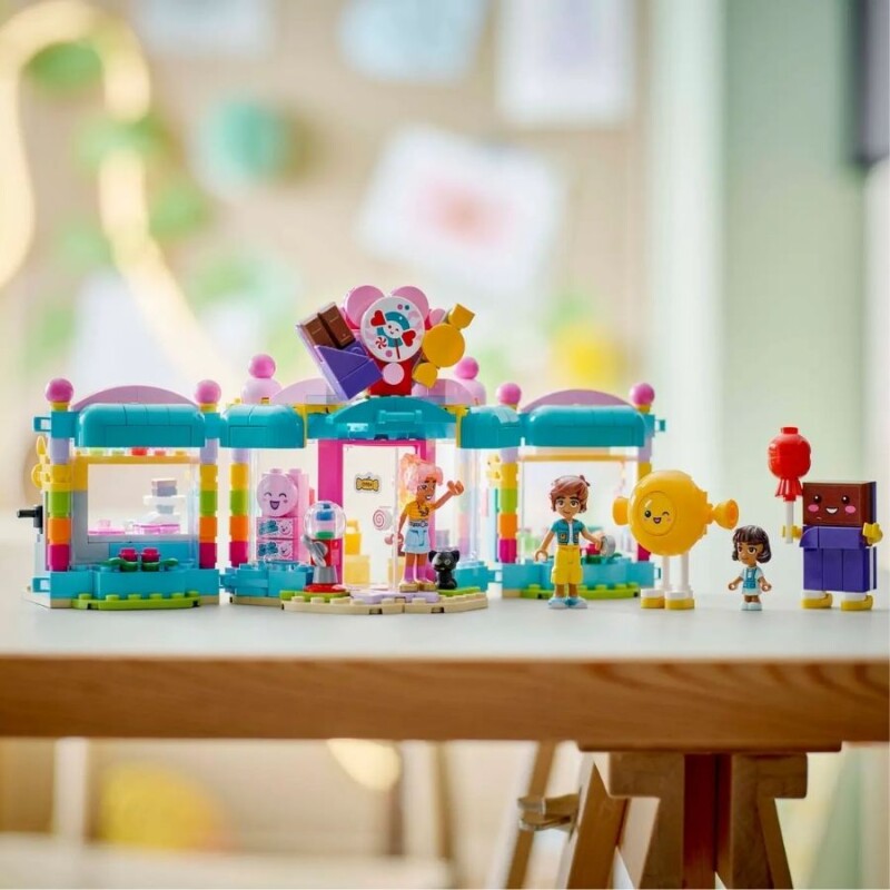 Lego Friends Tienda De Golosinas Heartlake City 42649 + Mini Figuras Lego Friends Tienda De Golosinas Heartlake City 42649 + Mini Figuras