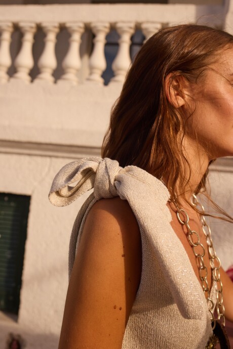 Row Glow Dress Crudo