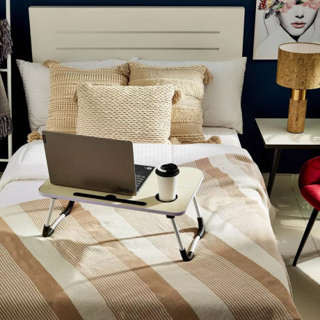 Mesa para laptop simil madera Sc
