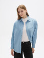 Sobrecamisa Manapouri Celeste Grisaceo