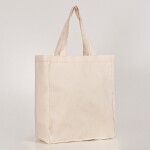 Shopping Bags Con Fuelle Color Crudo – 35 x 40 cm