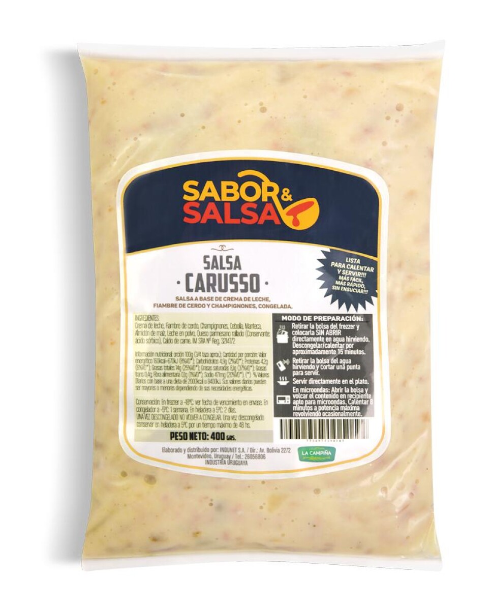 Salsa Carusso 400 Gs 