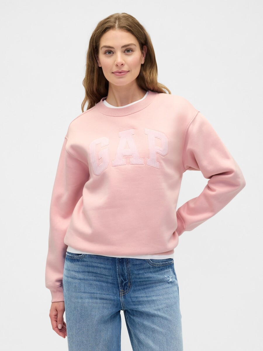 Buzo Deportivo Logo Gap Mujer - Pure Pink 