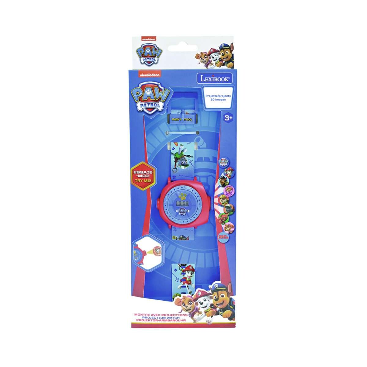 Reloj Infantil Digital Con Proyector Lexibook - Paw Patrol 