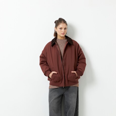 CAMPERA VINNY Bordó Merlot