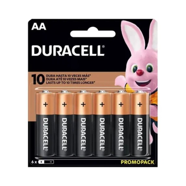 PILA DURACELL AA PROMOPACK X6 Pila Duracell Aa Promopack X6