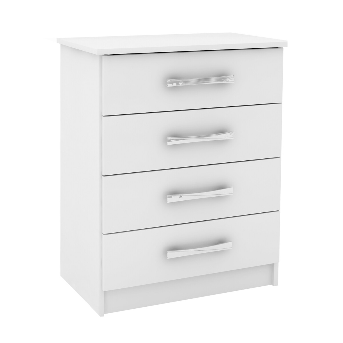 CÓMODA CAJONERA GUARDARROPA 4 CAJONES - BLANCO 