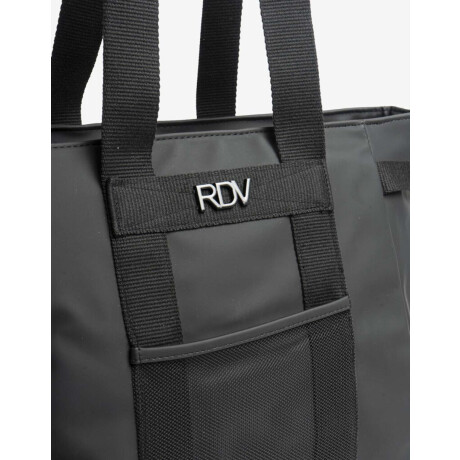 Cartera Shopper Engomado Negro